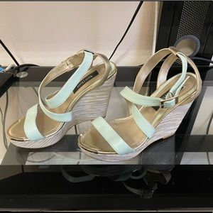 White House Black Market wedges size 6